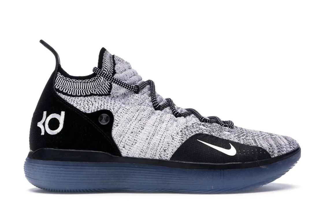 Nike KD 11 Black White Racer Blue - 1