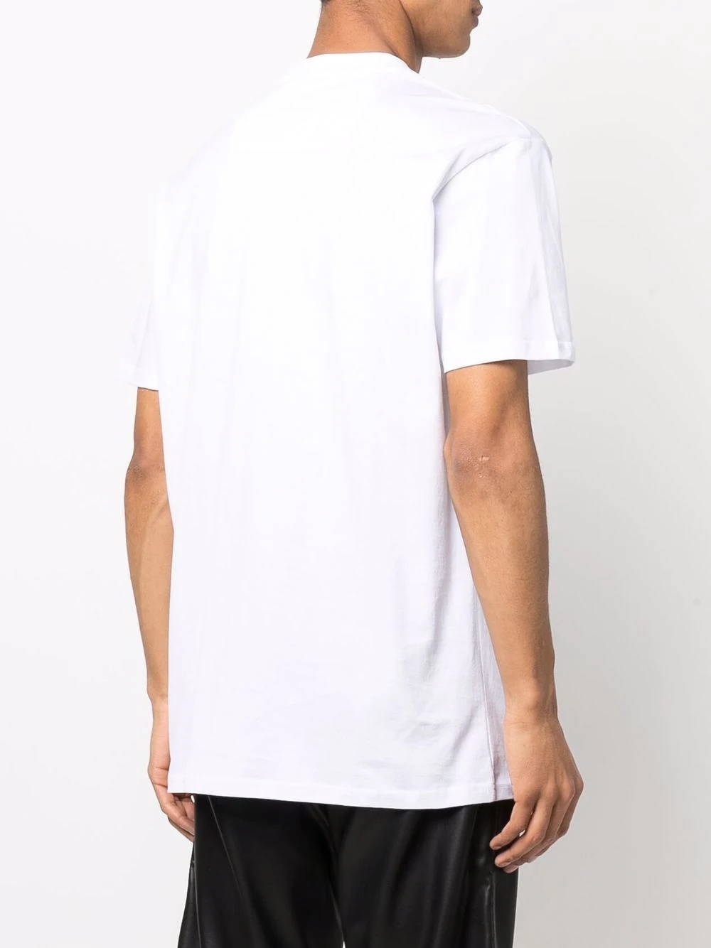 embroidered-logo cotton T-shirt - 6
