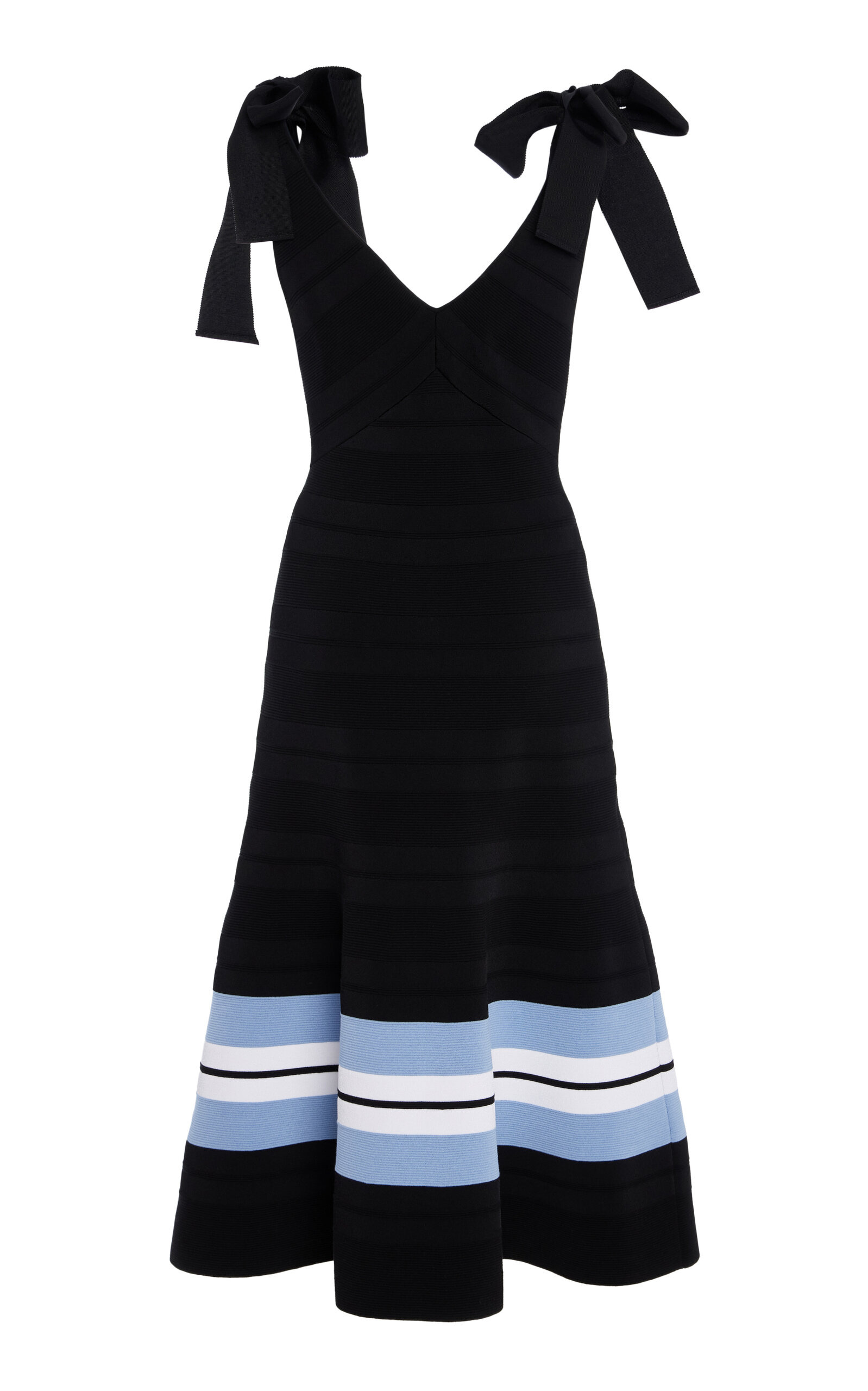 Flared Knit Midi Dress multi - 5