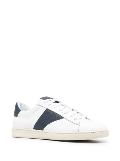 Rhude leather low-top sneakers outlook