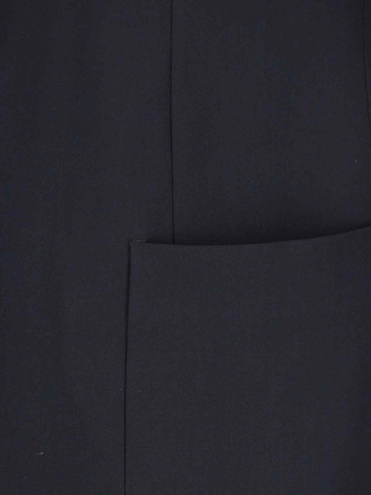 SINGLE-BREASTED VIRGIN WOOL BLAZER - 4