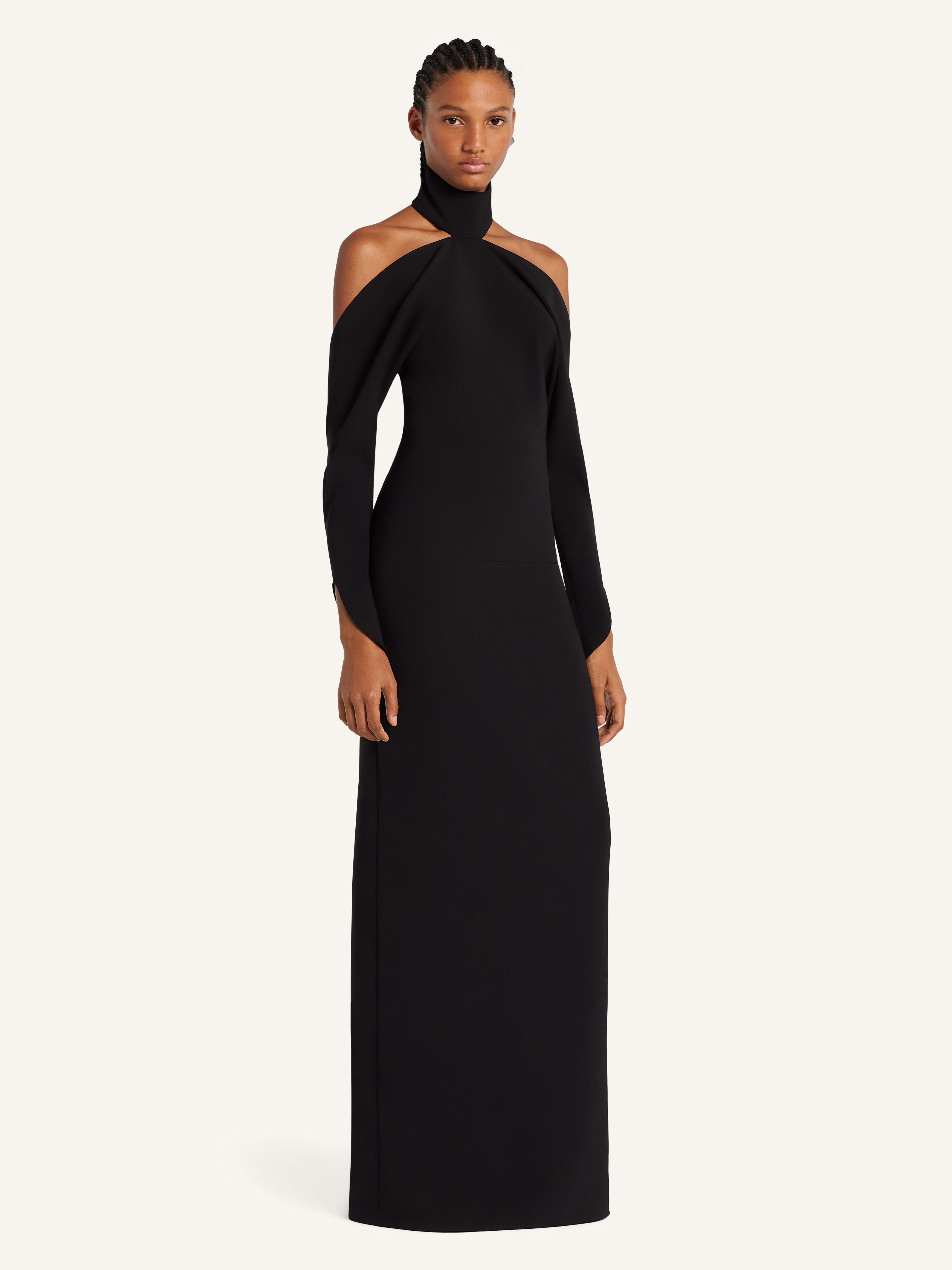 CIRCLE MOCKNECK GOWN - 3