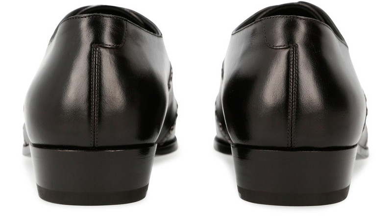 Celine Jacno Studded Derby in Shiny Calfskin 5