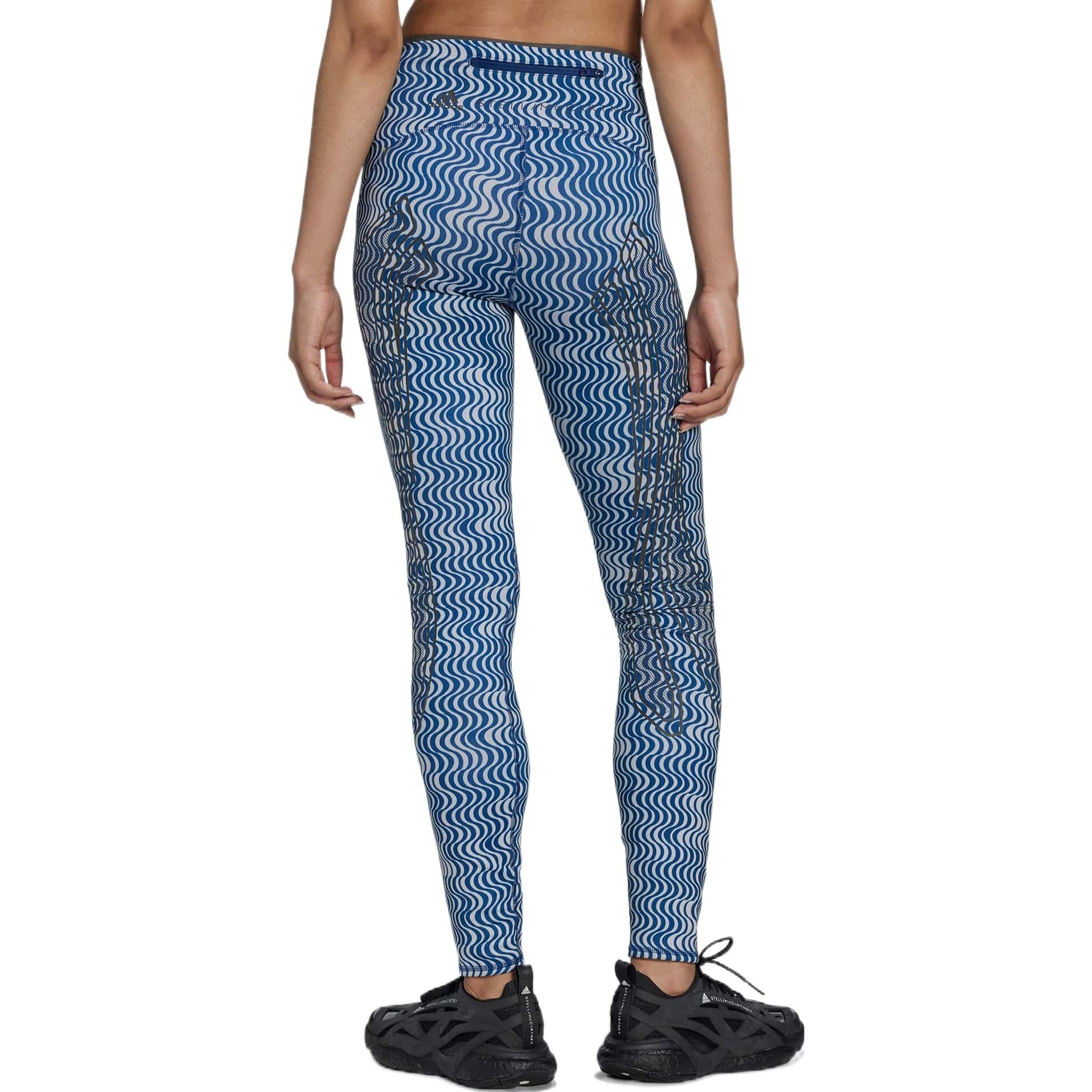 (WMNS) adidas by Stella McCartney TruePace Running COLD.RDY Leggings 'Teal' HG6865 - 3