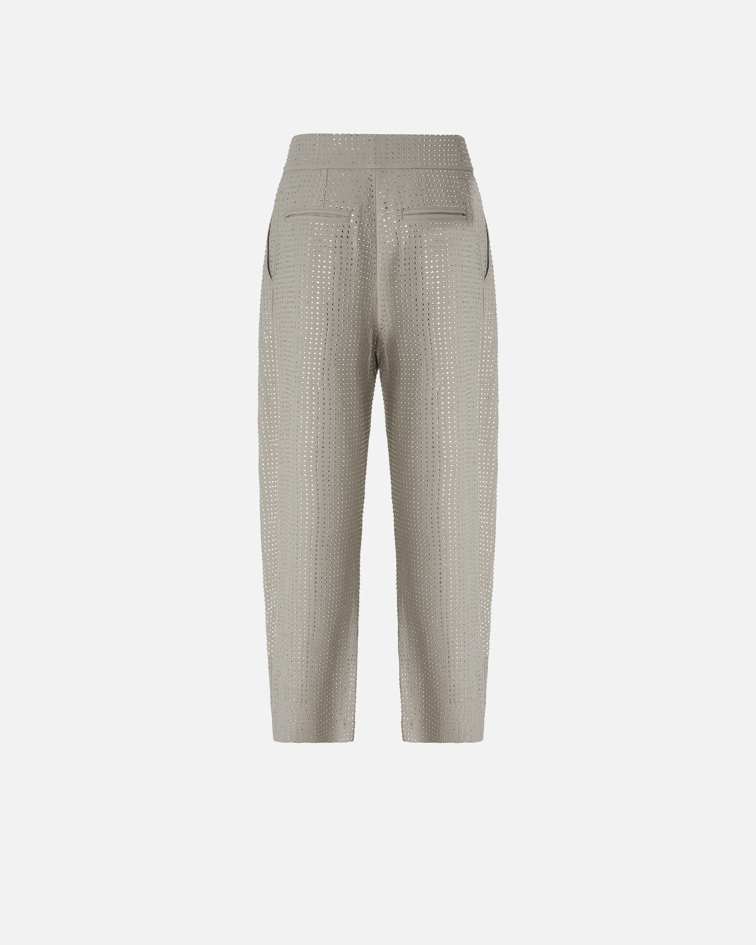 WIDE-LEG TROUSERS WITH RHINESTONES - 2