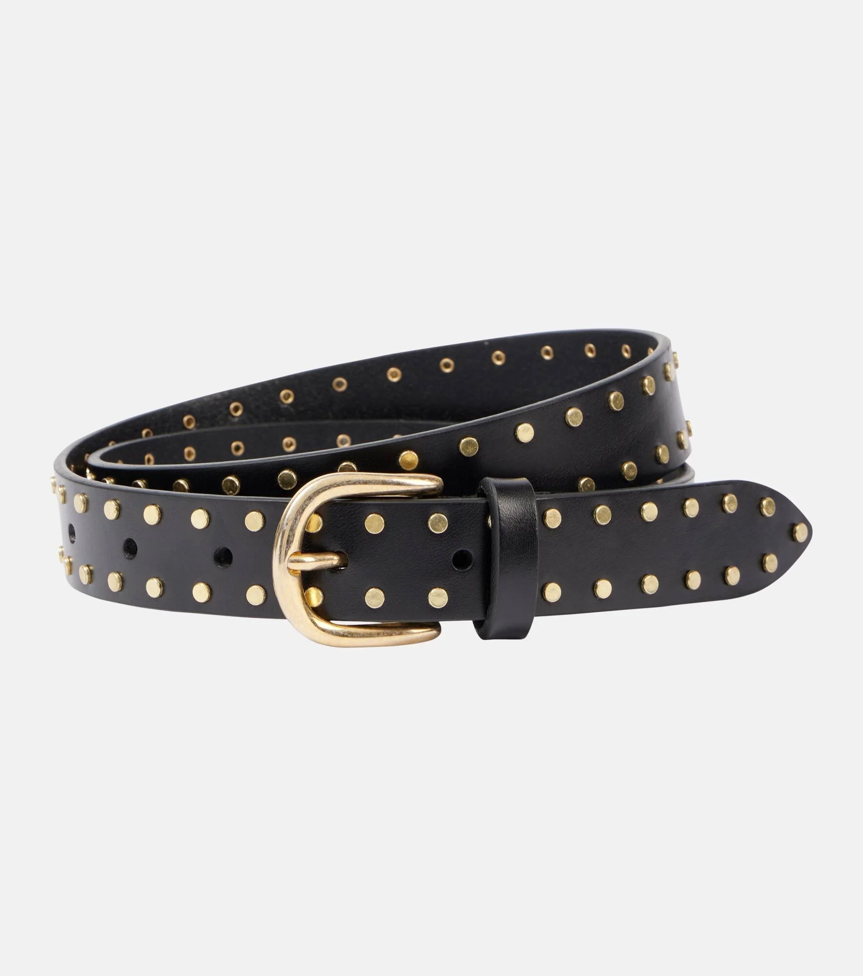 Zap studded leather belt - 1