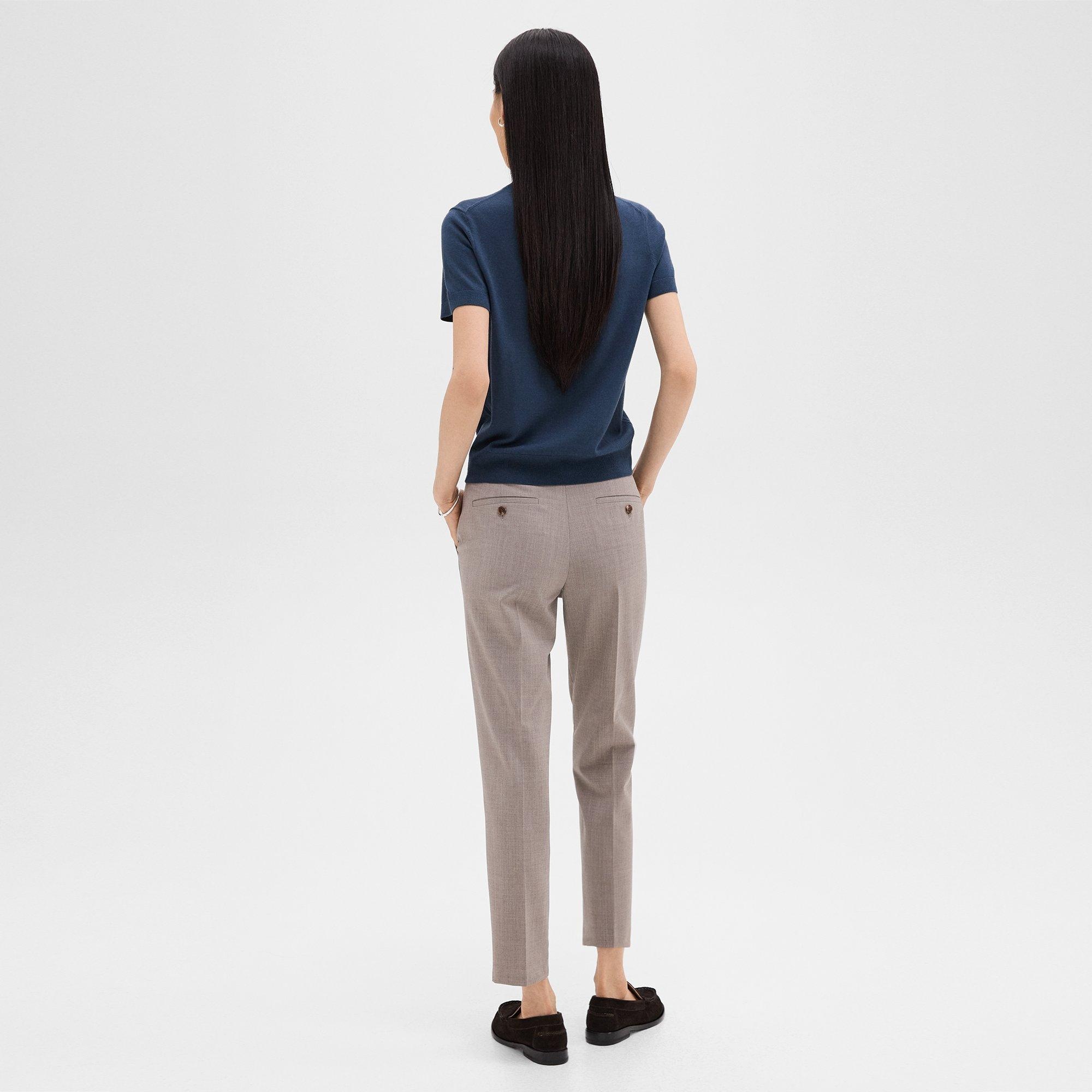 Treeca Pant in Good Wool - 4