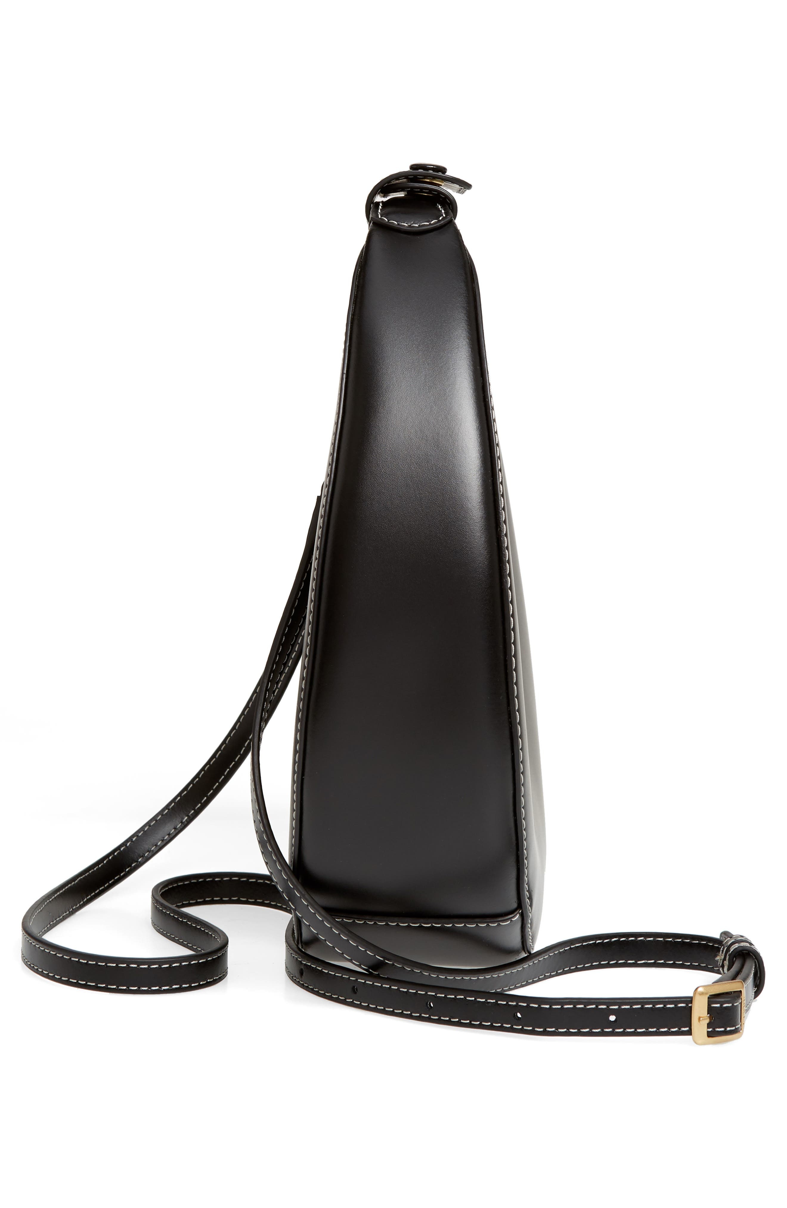 STAUD Mini Moon Handbag in Black at Nordstrom - 6