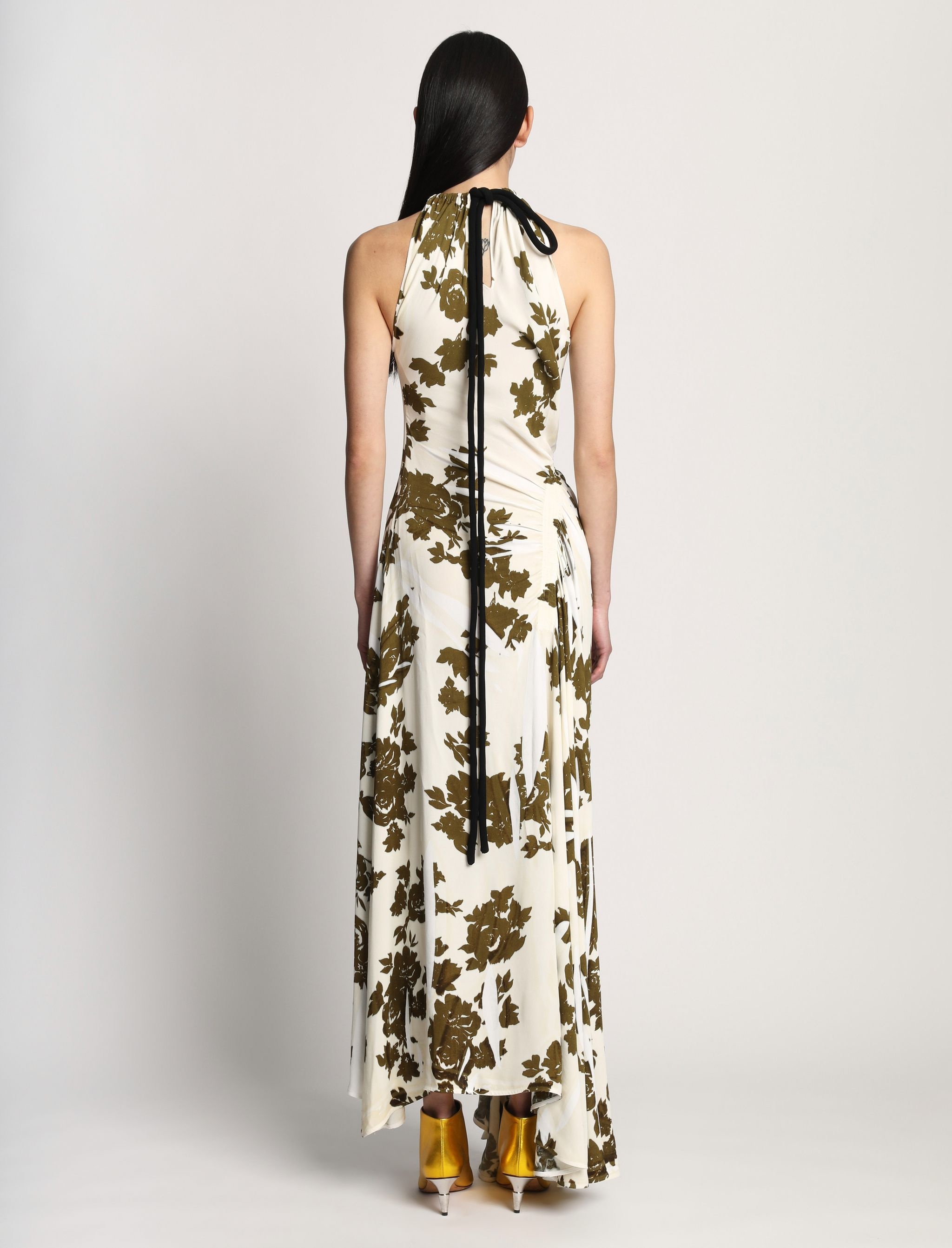 Proenza Schouler Floral Garment Printed Dress REVERSIBLE