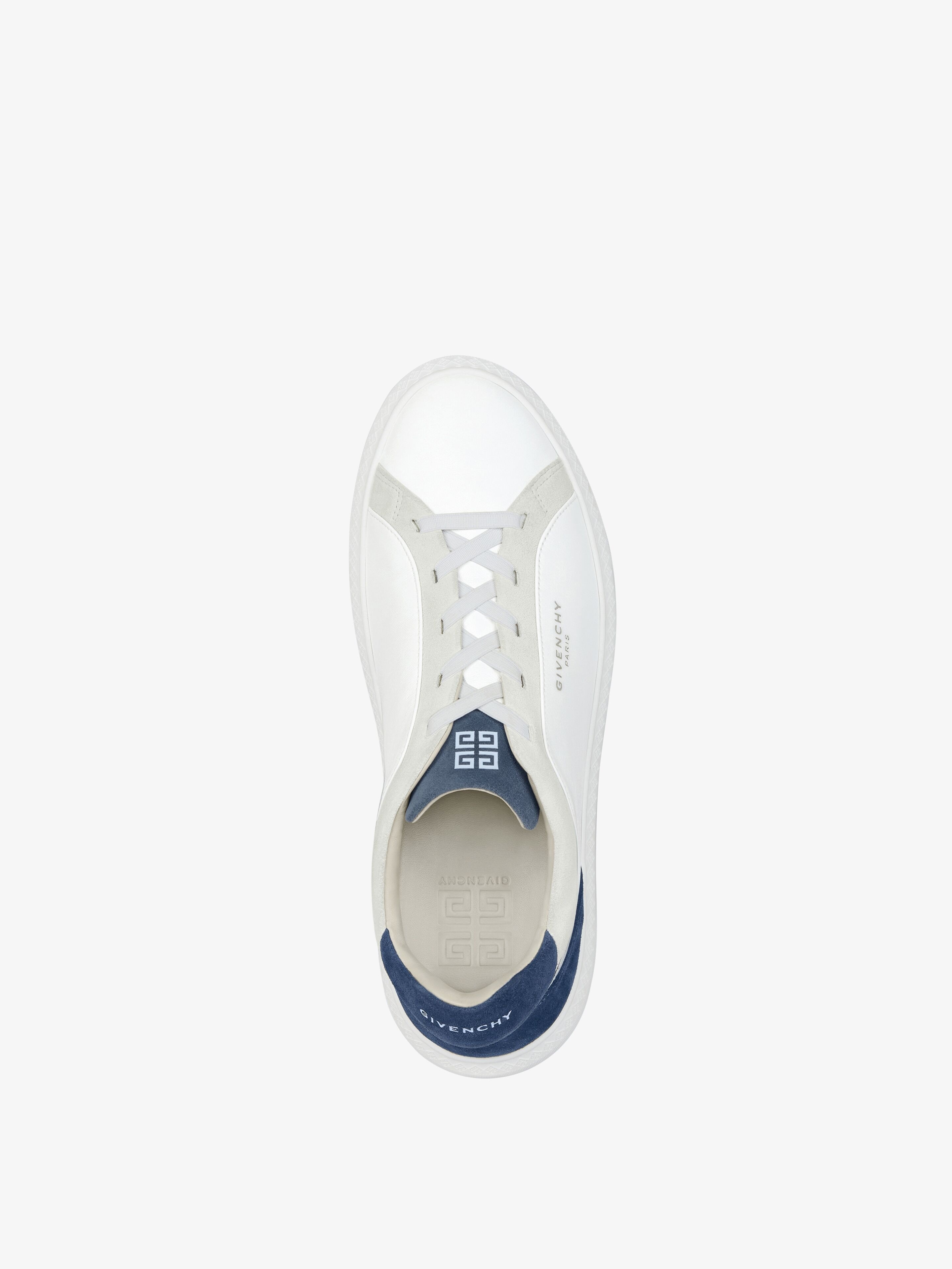 G SET SNEAKERS IN LEATHER AND SUEDE - 4