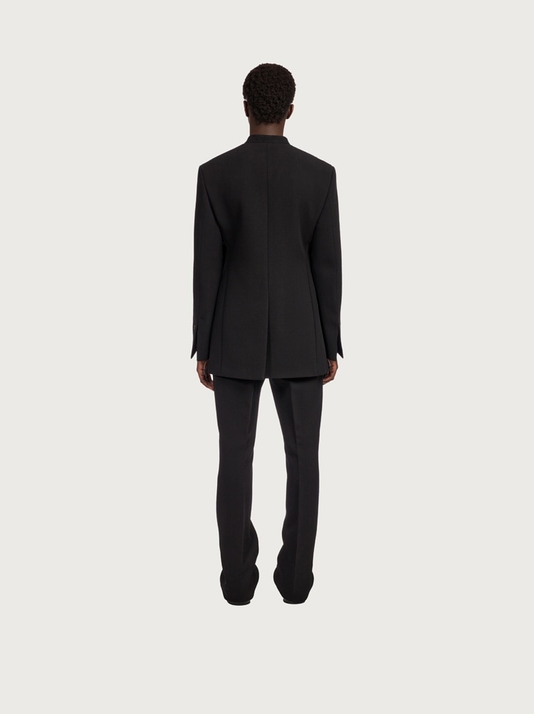 COLLARLESS SINGLE BREASTED SUIT - 3