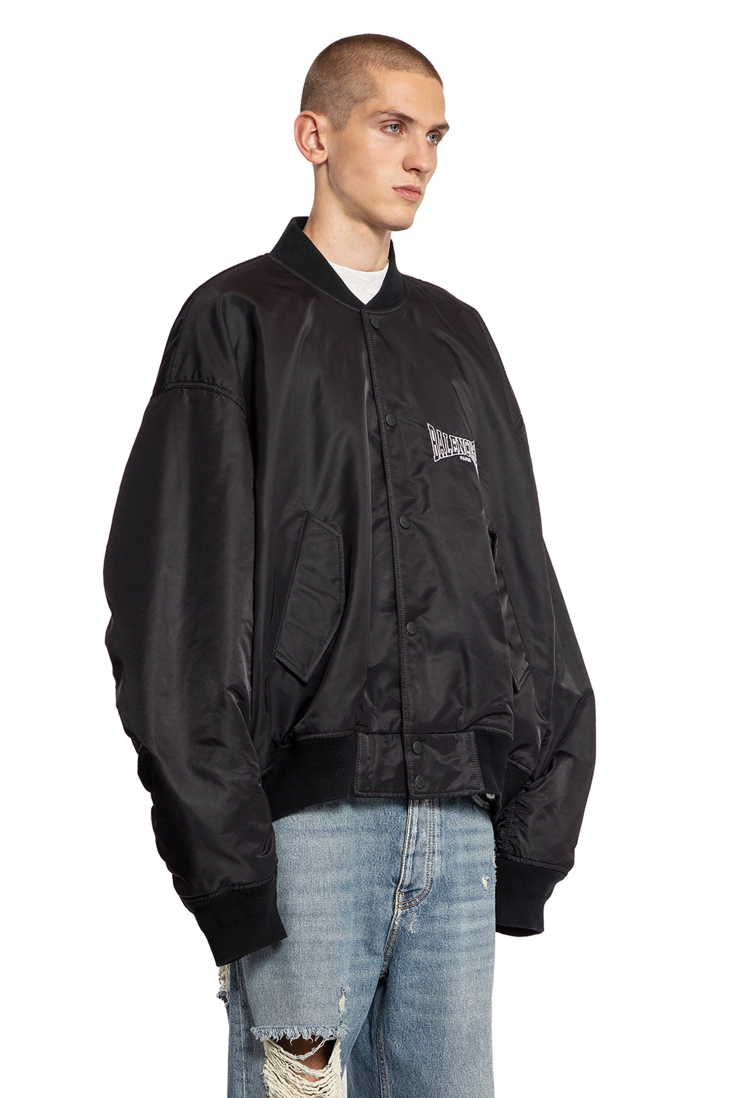 Balenciaga-Boxing-Varsity-Jacket-In-Bomber-Nylon - 2