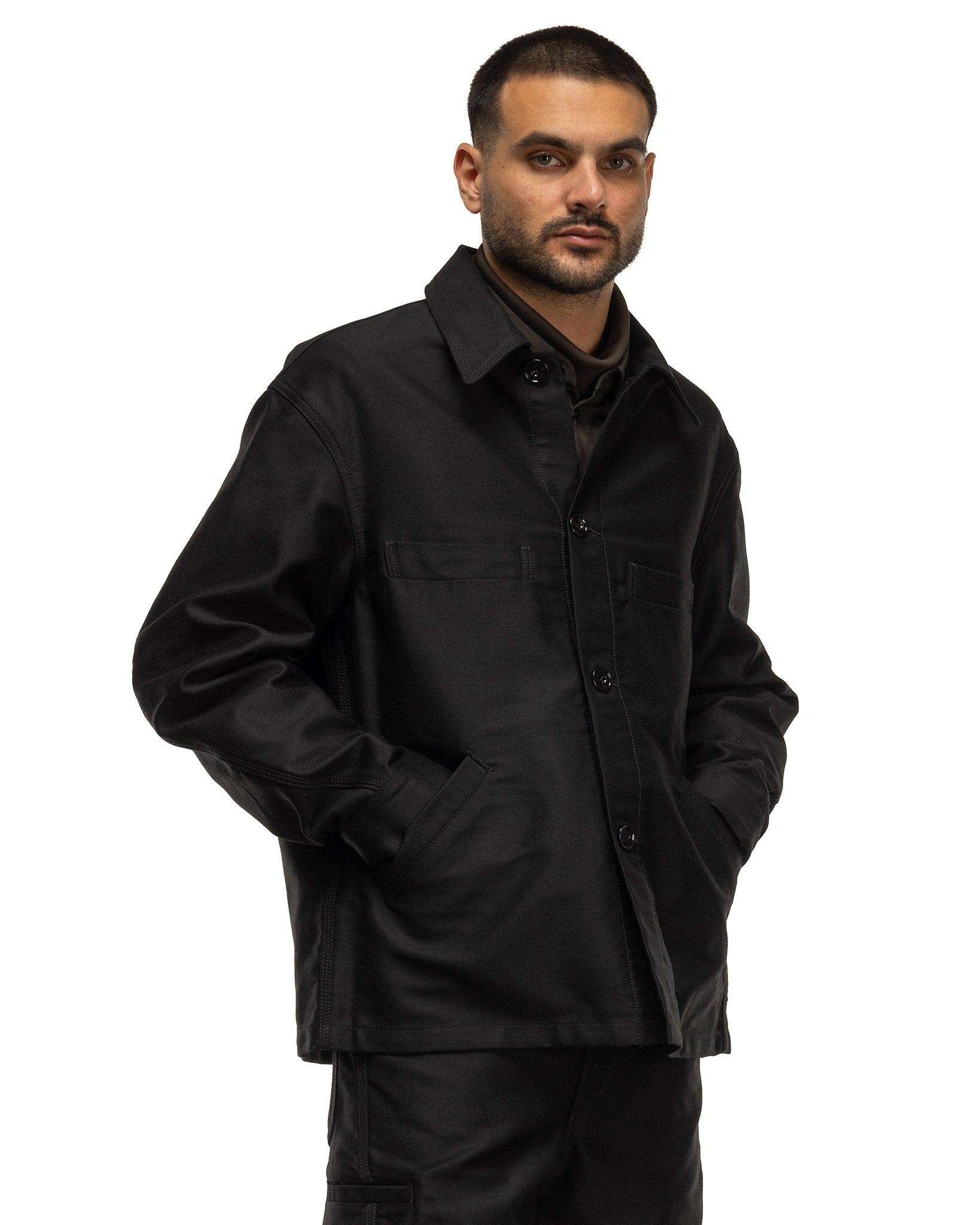 Twisted Sleeve Workwear Jacket Black - 4