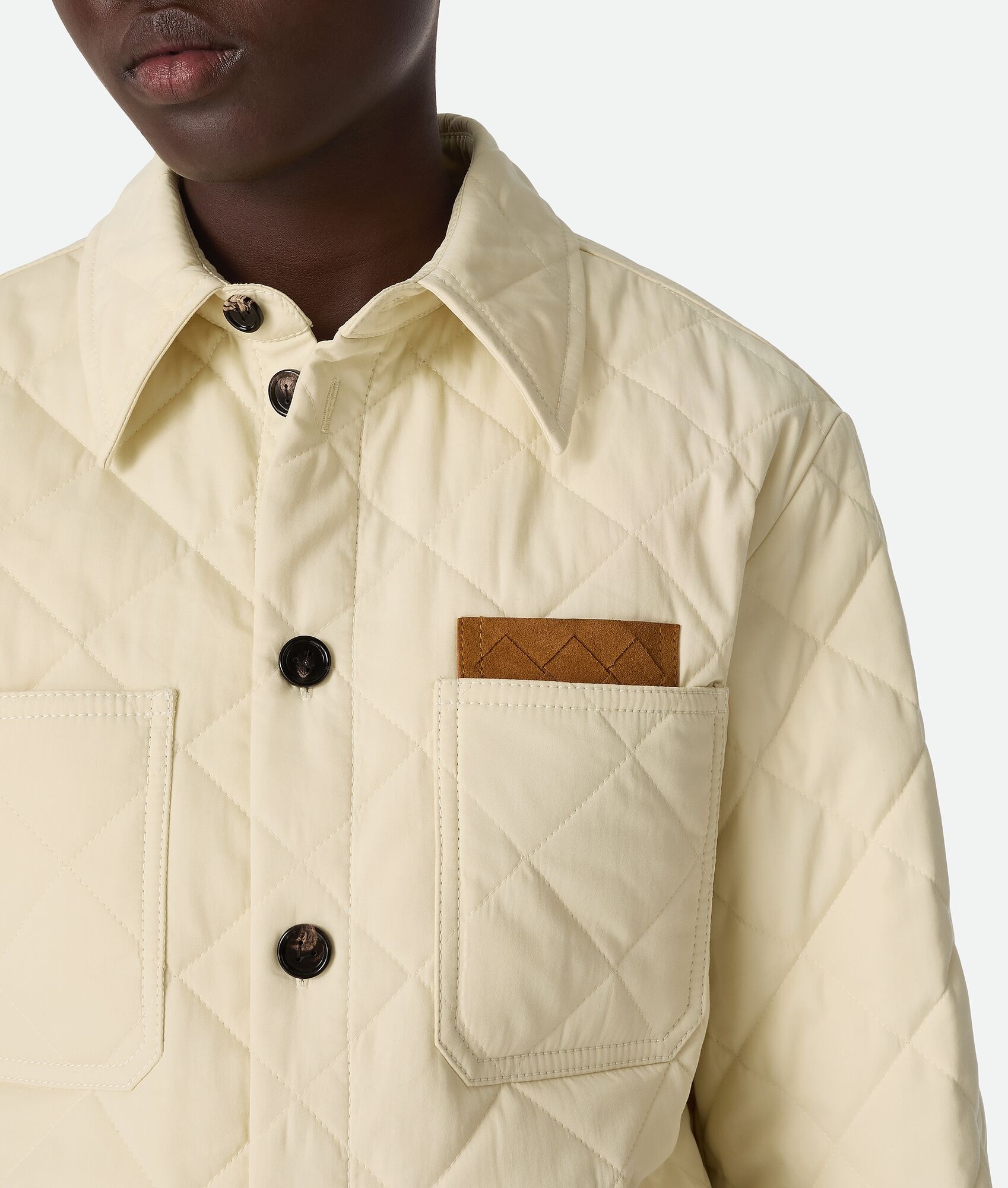 Quilted Cotton Overshirt - 4