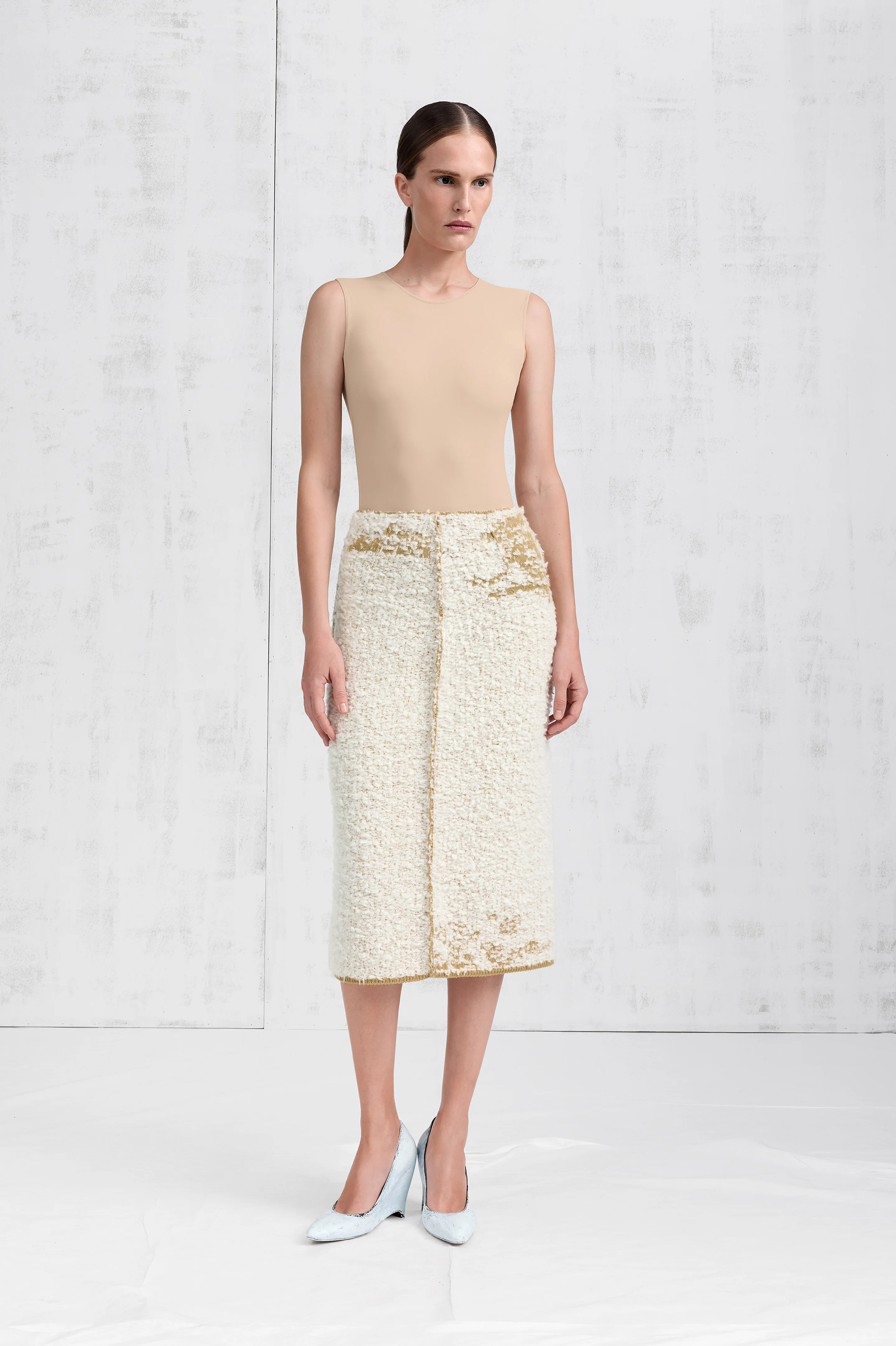 Boucle Midi Skirt - 1