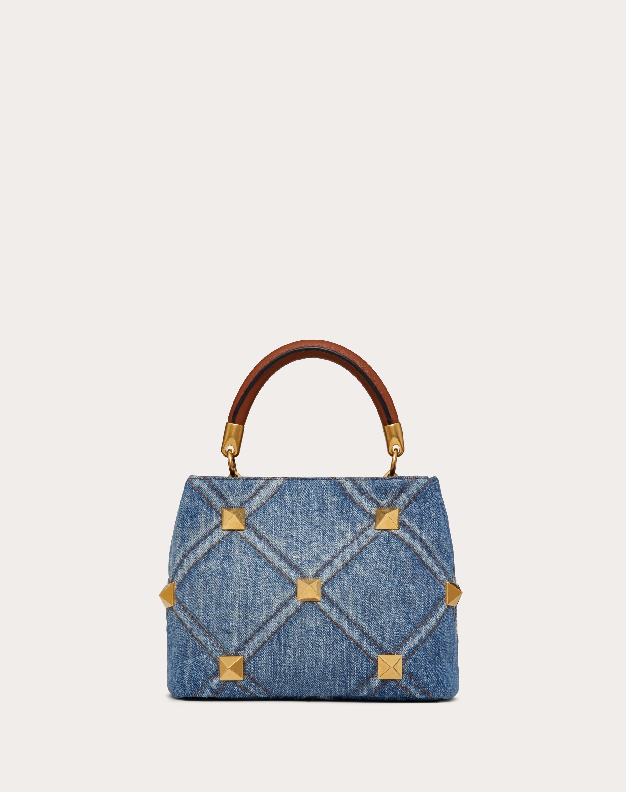 LocÃ² Signature Small denim shoulder bag