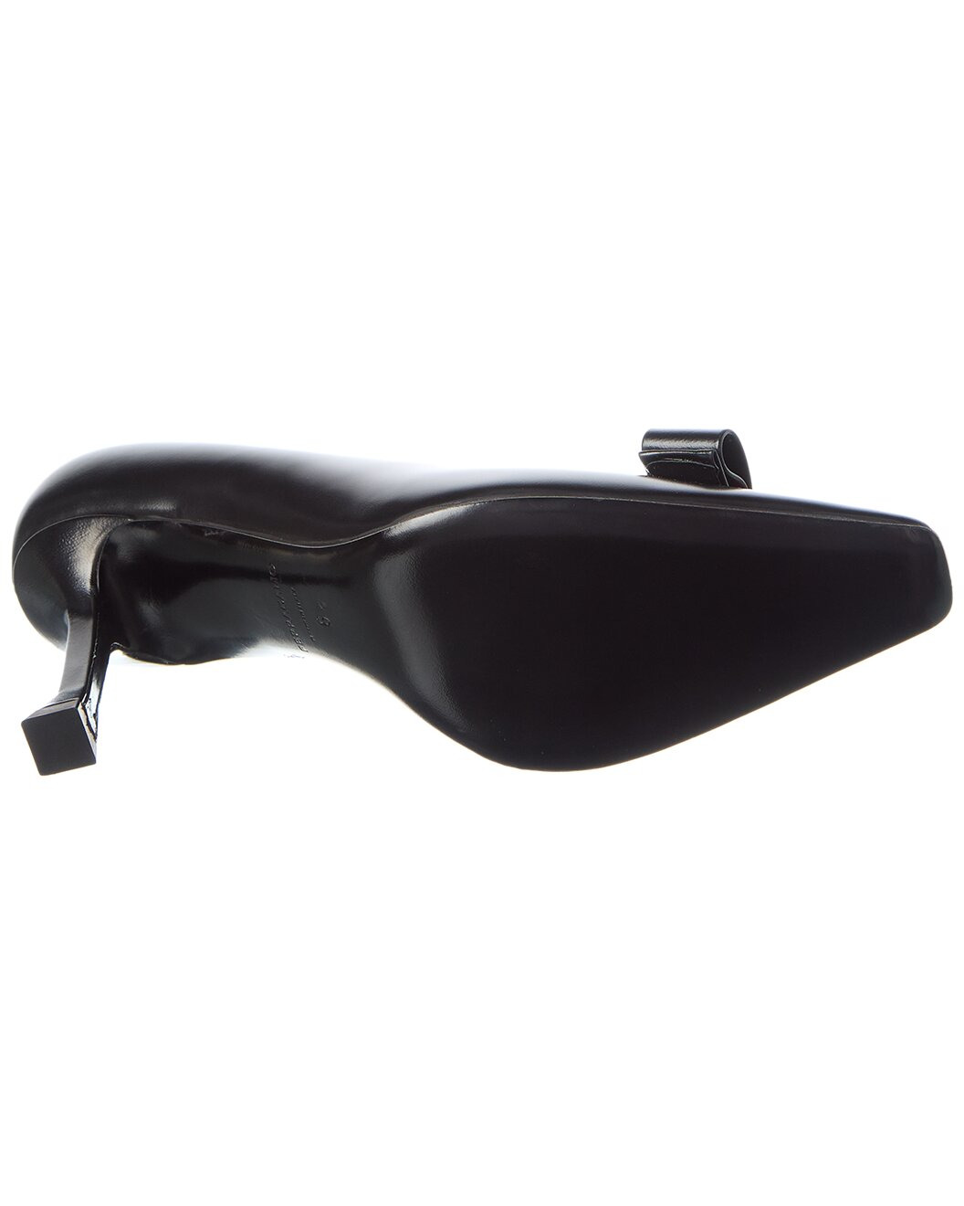 Ferragamo Siwar Leather Pump - 4