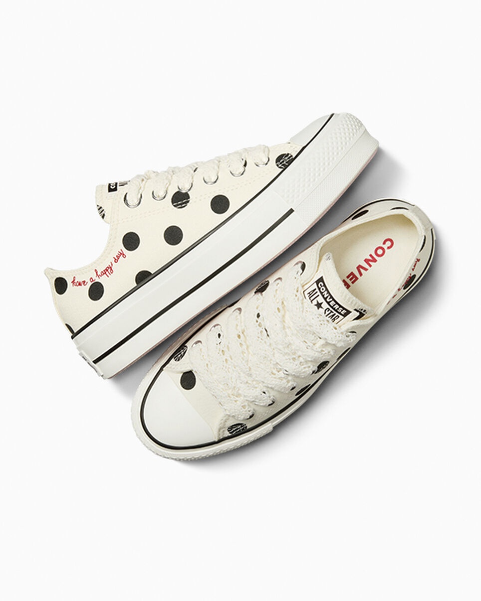 Chuck Taylor All Star Lift Platform Polka Dots - 6