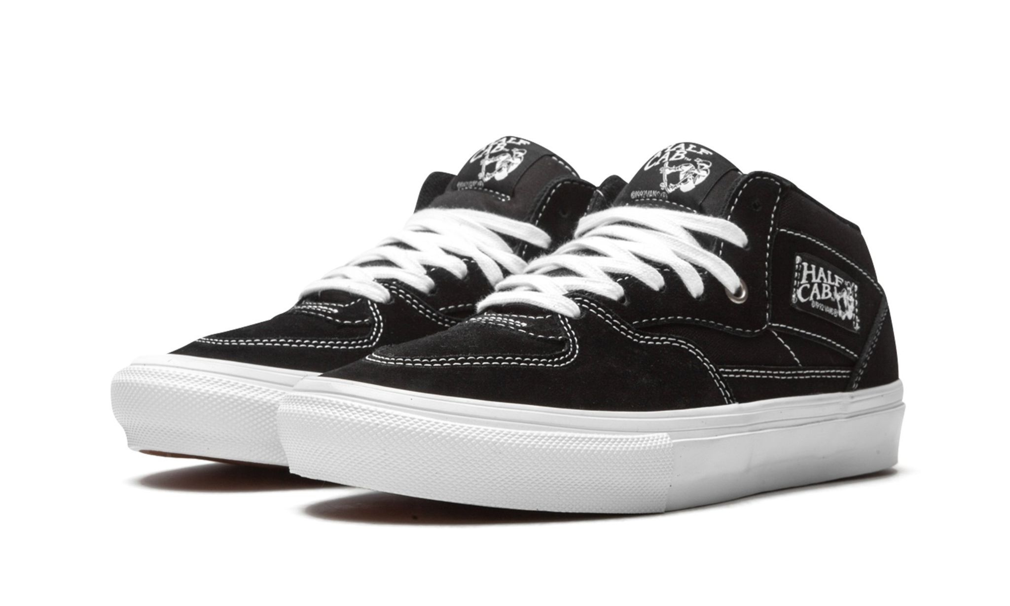 Half Cab Skate "Black / White" - 2