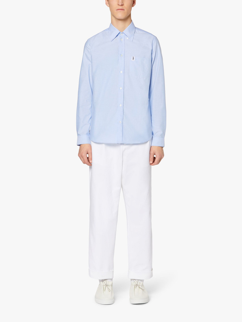 Mackintosh BLOOMSBURY BLUE COTTON OXFORD SHIRT | GSC-103 outlook