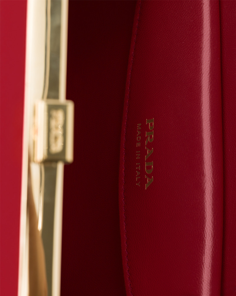 Prada Pyramid Saffiano leather mini bag 5
