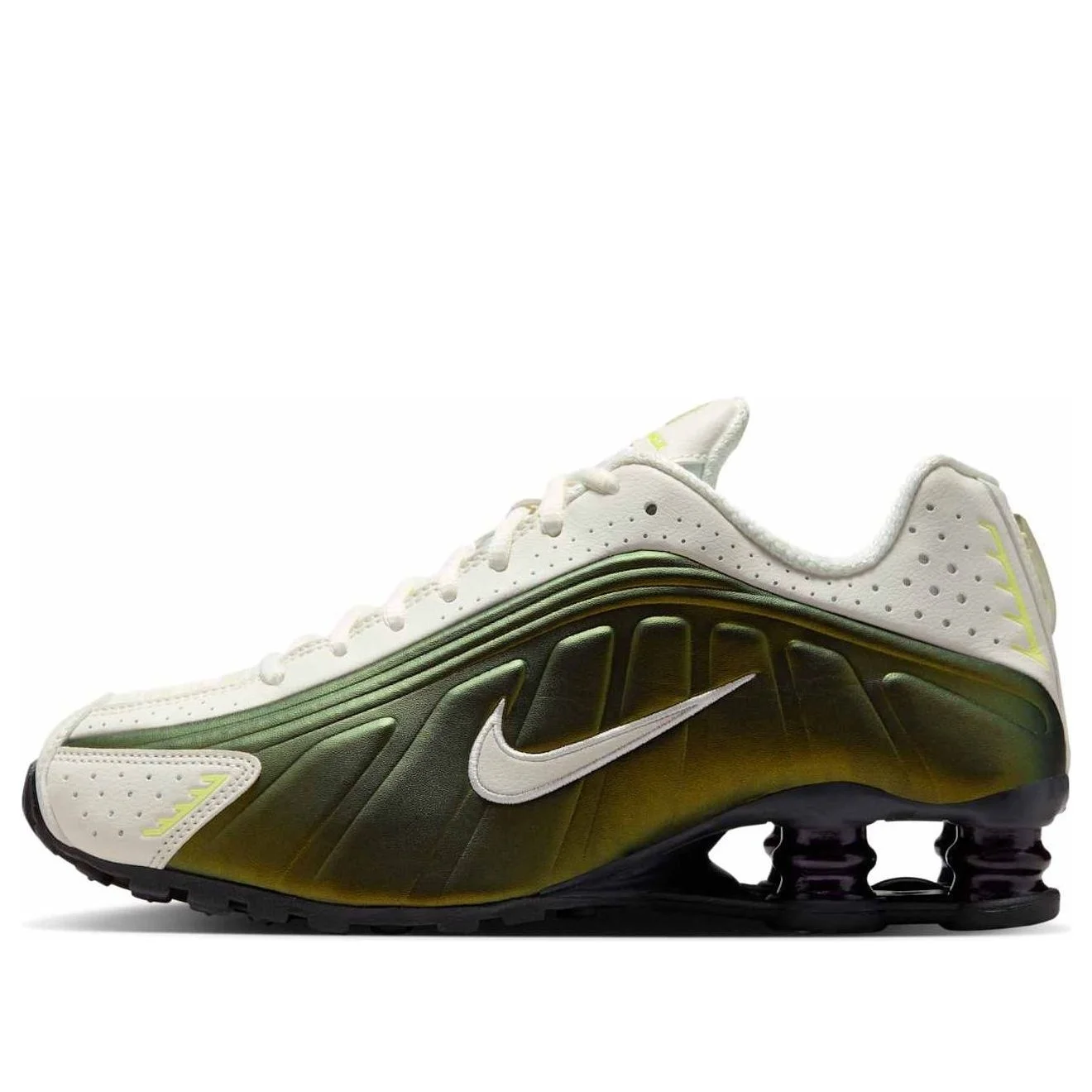 (WMNS) Nike Shox R4 'Sail Light Lemon Twist' IB8062-133 - 1