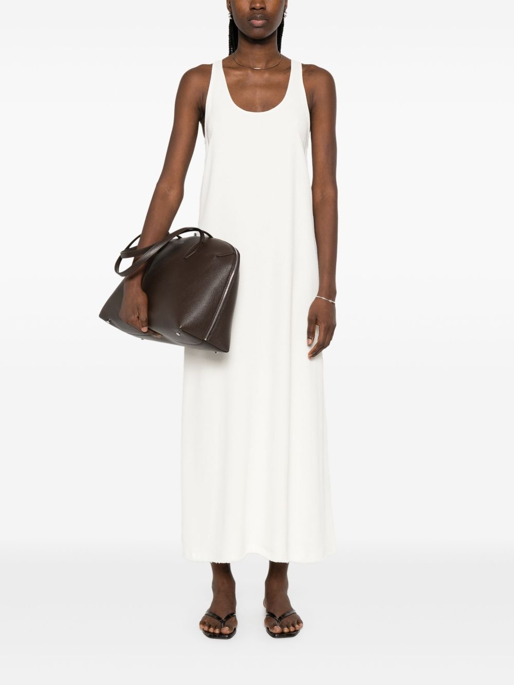 sablé scoop-neck maxi dress - 2