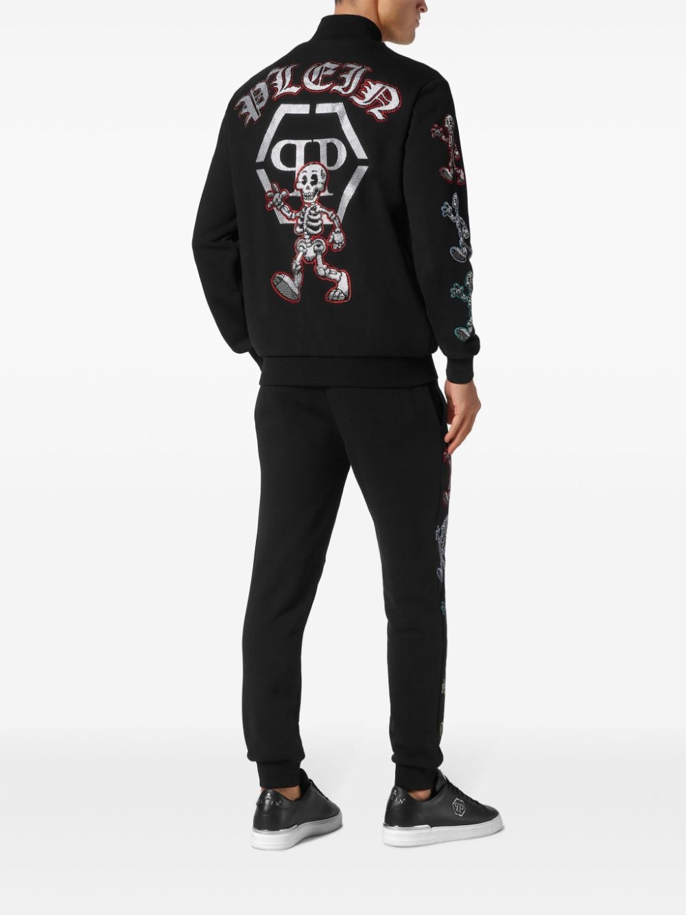 Skeleton-appliquÃ© tracksuit - 3