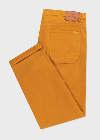 Paul Smith Gold Cotton-Twill Jeans outlook