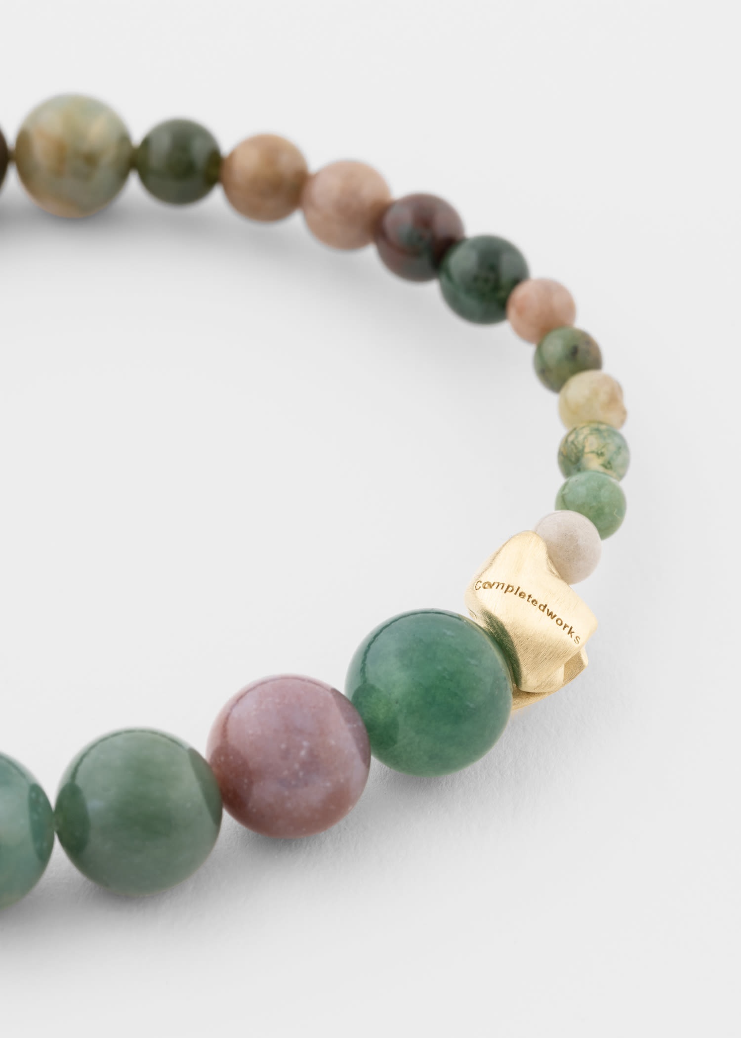 Fancy Jasper Beaded Bracelet by Completedworks - 3