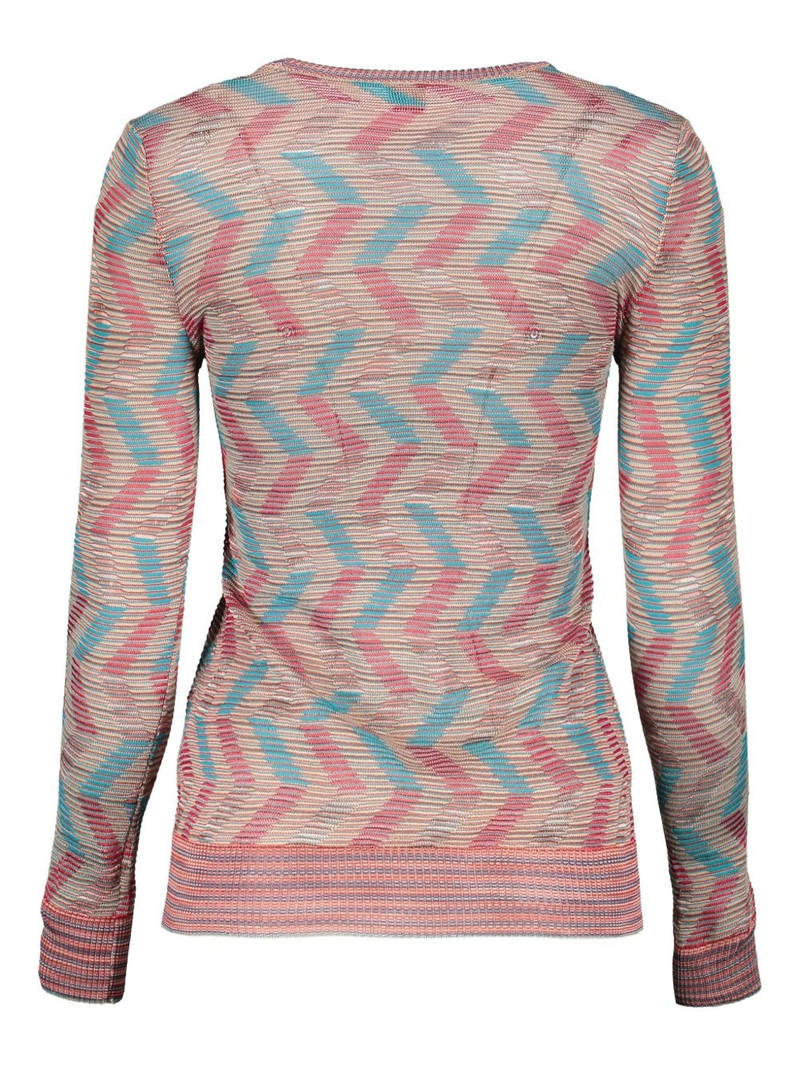 Missoni zigzag-pattern jumper outlook