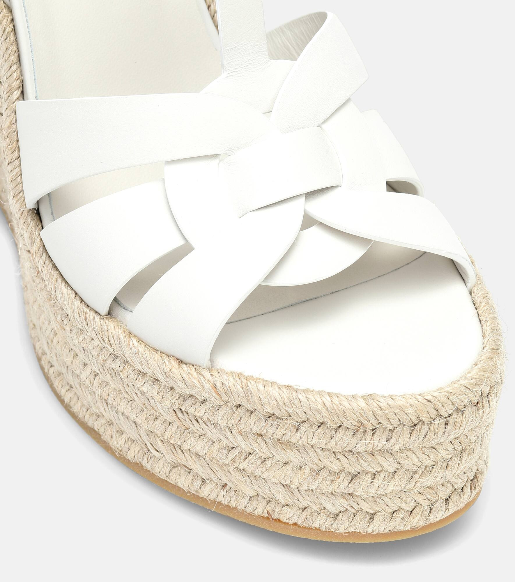 Tribute 130 leather espadrilles - 5