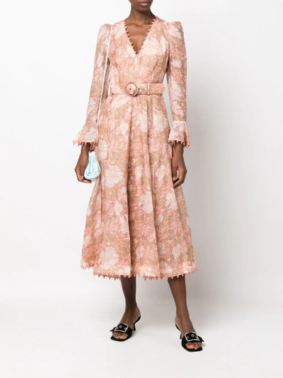 Zimmermann Kaleidoscope midi dress outlook