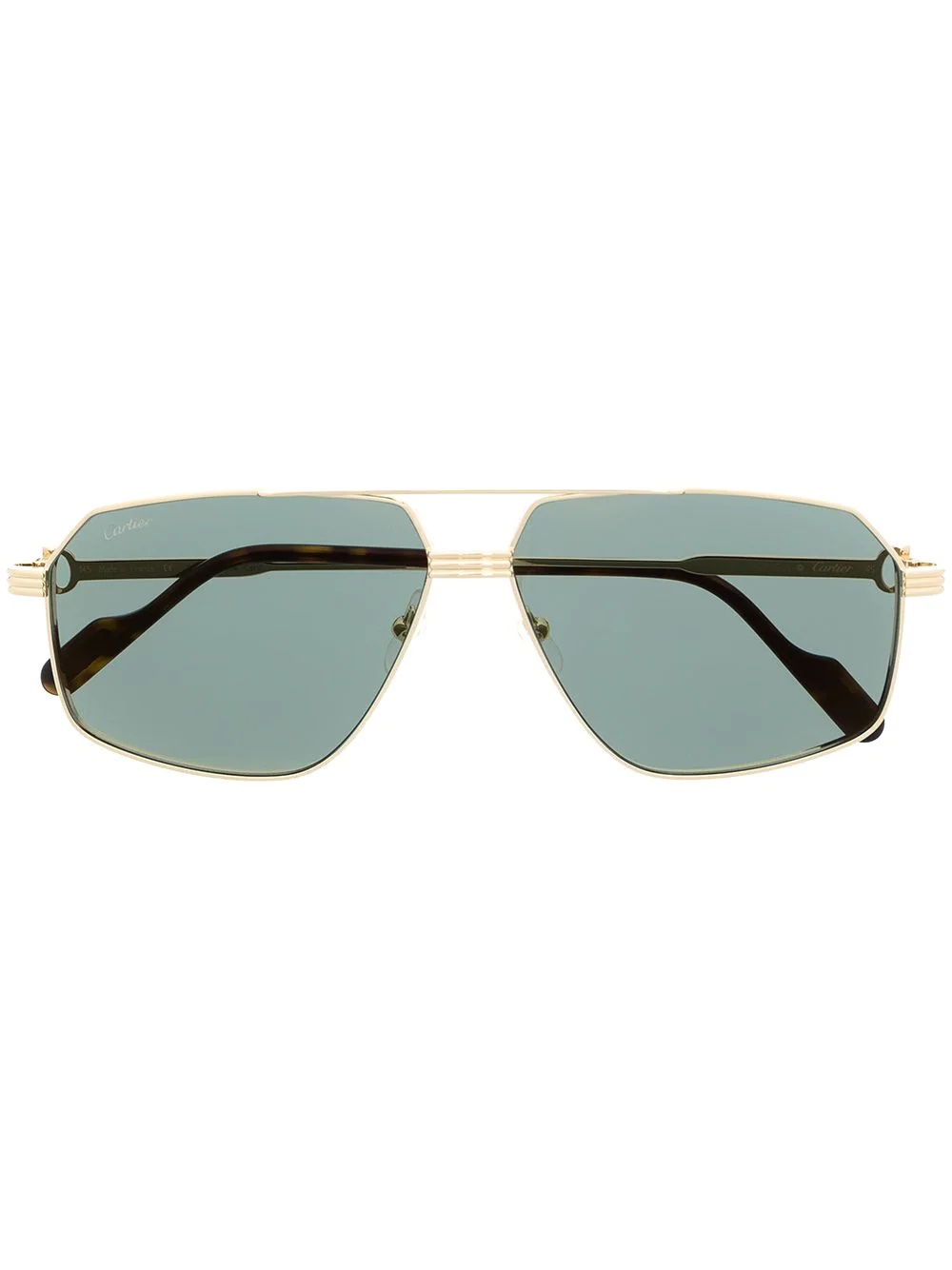 aviator-frame sunglasses - 1