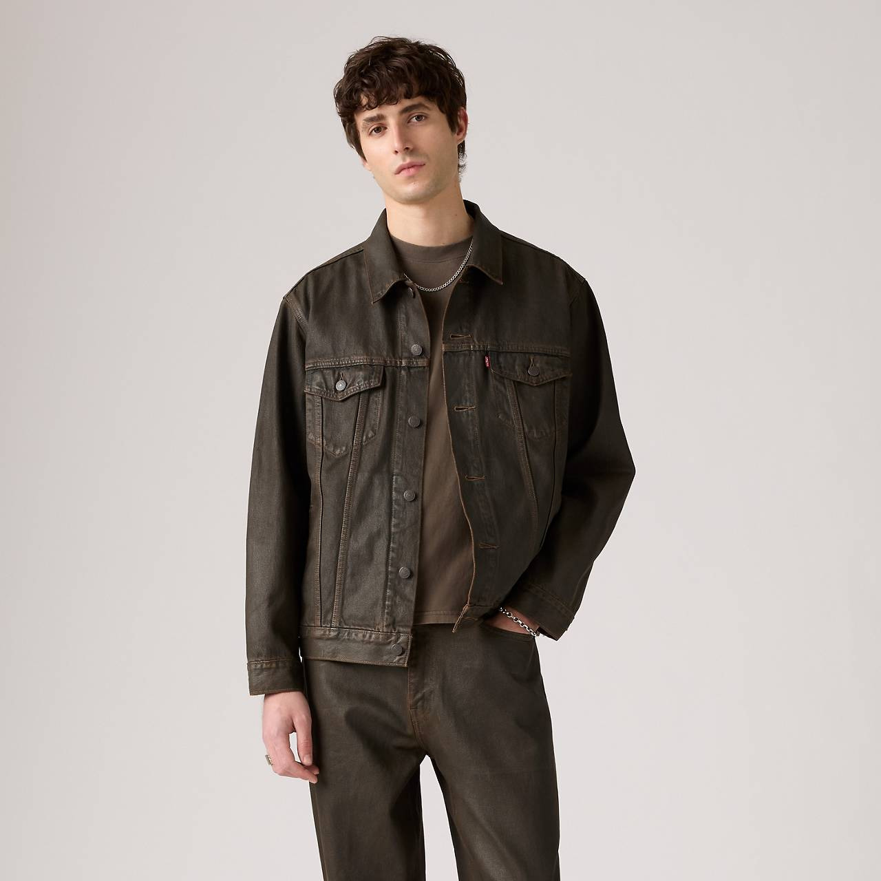RELAXED FIT TRUCKER JACKET - 2