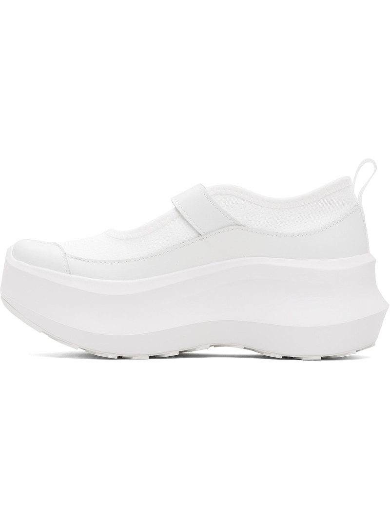 Comme Des Garçons White Salomon Edition RX Marie Jeanne Platform Sneakers outlook