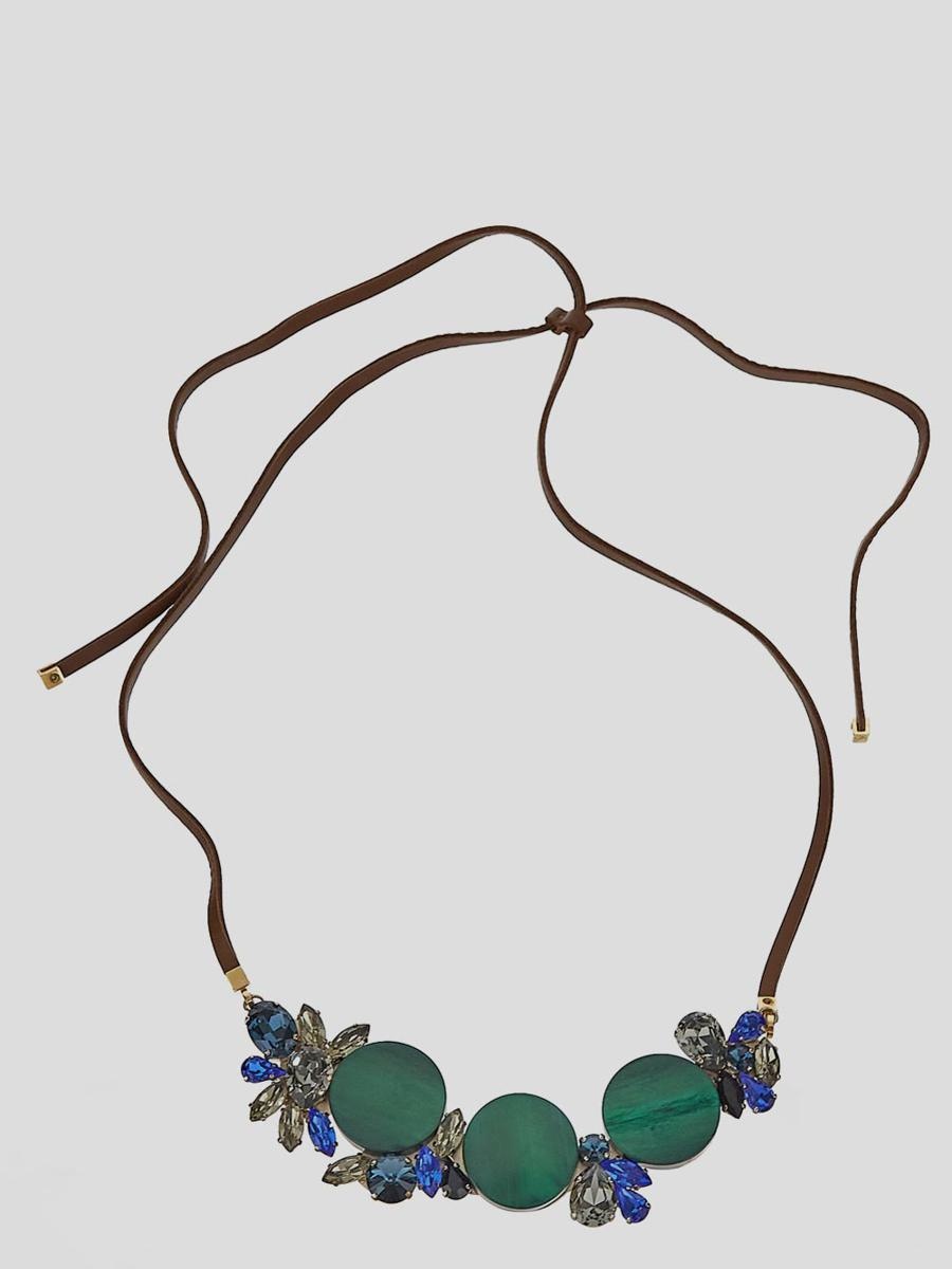 MARNI LEATHER NECKLACE - 2