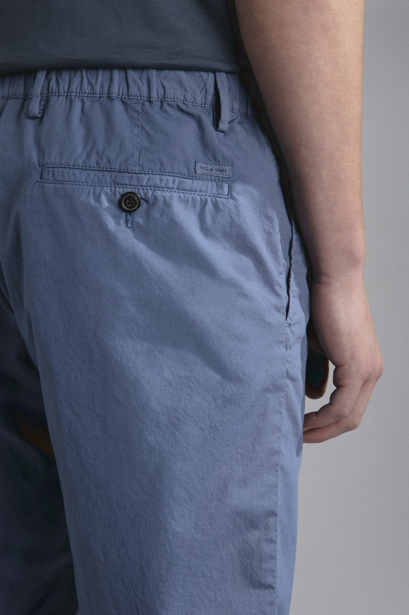 ULTRA-LIGHT POPLIN COTTON BERMUDA SHORTS 4