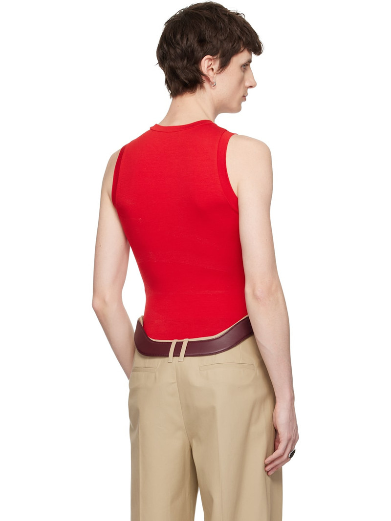 Red 'The Junior Gaultier' Tank Top 3