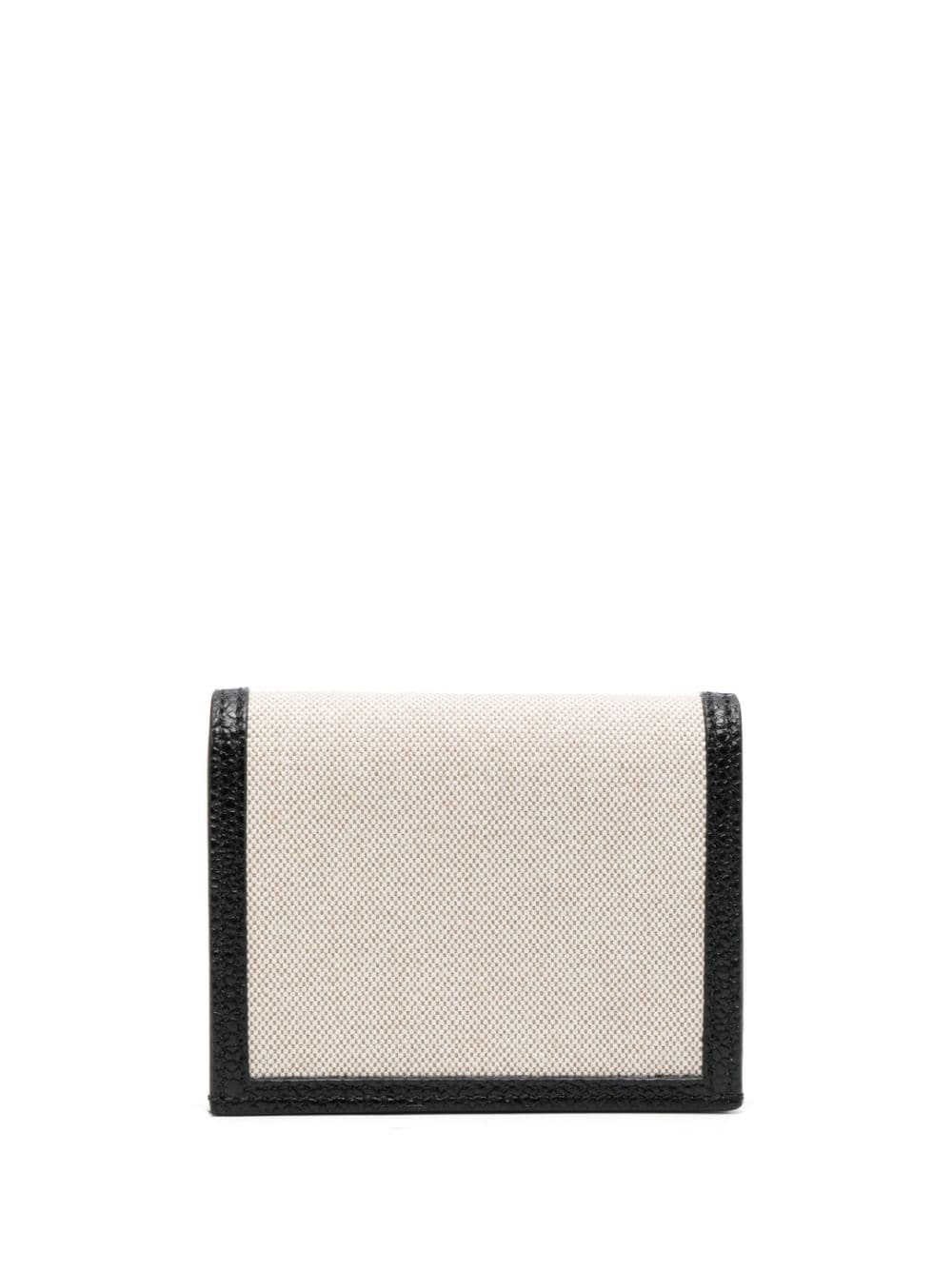 folded canvas wallet - 1