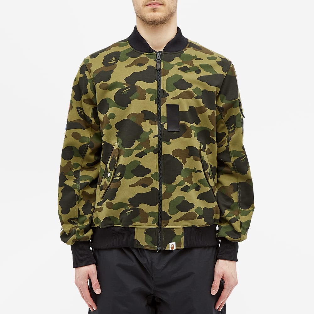 A Bathing Ape 1st Camo Shark MA-1 Sweat - 7