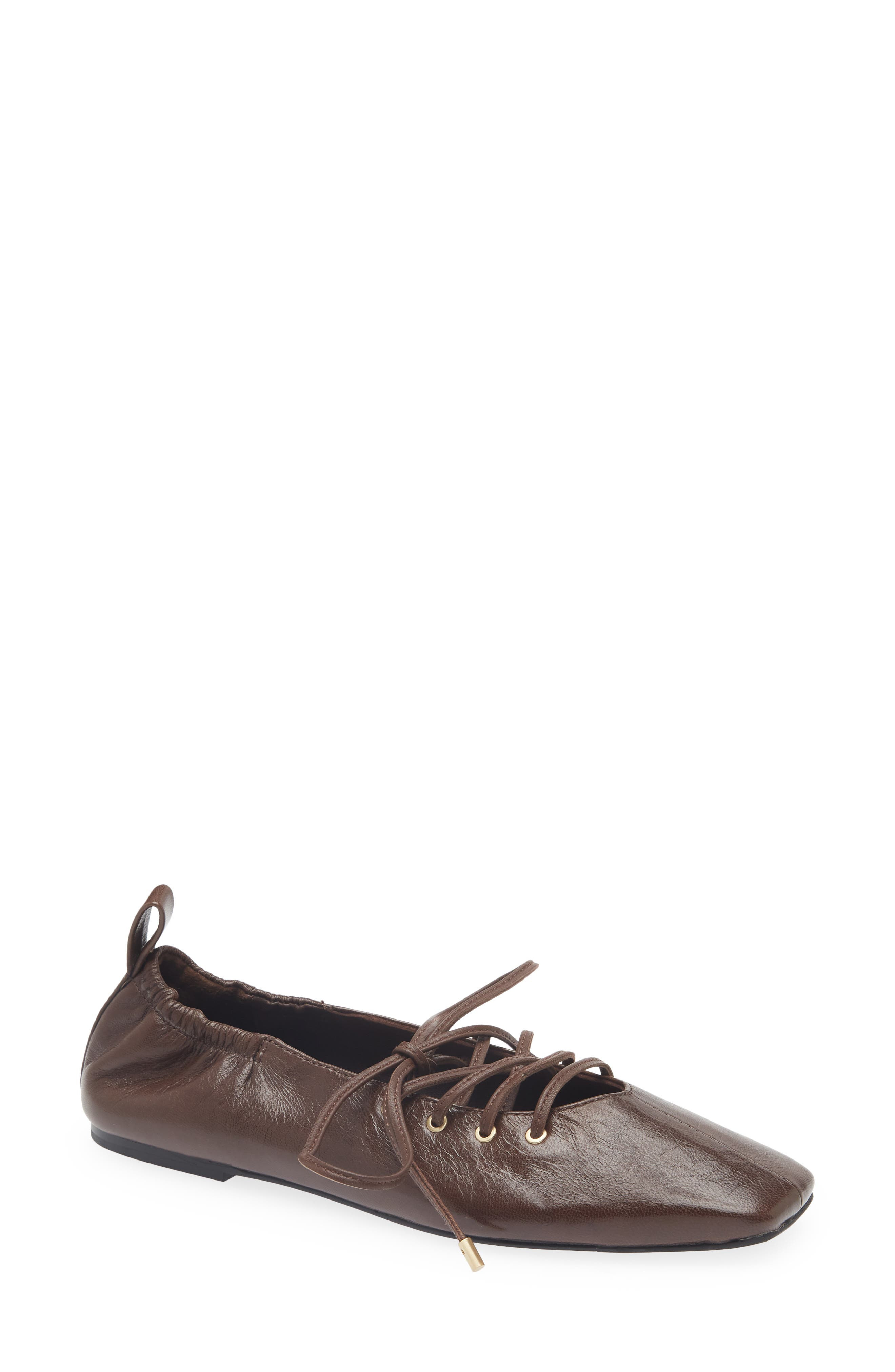 rag & bone Sophia Ballet Flat in Mocha at Nordstrom - 1