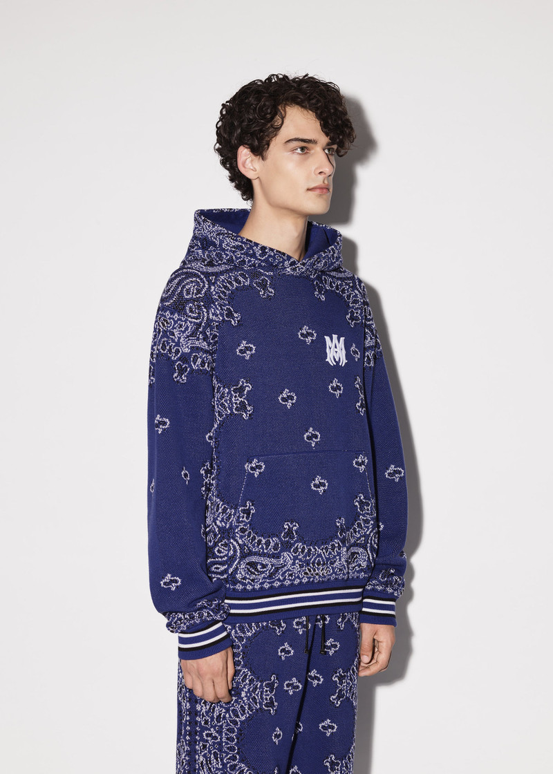 AMIRI BANDANA B-BALL HOODIE outlook