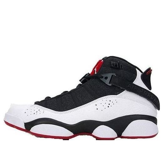 Air Jordan 6 Rings 'Black White Gym Red' 322992-012 - 1