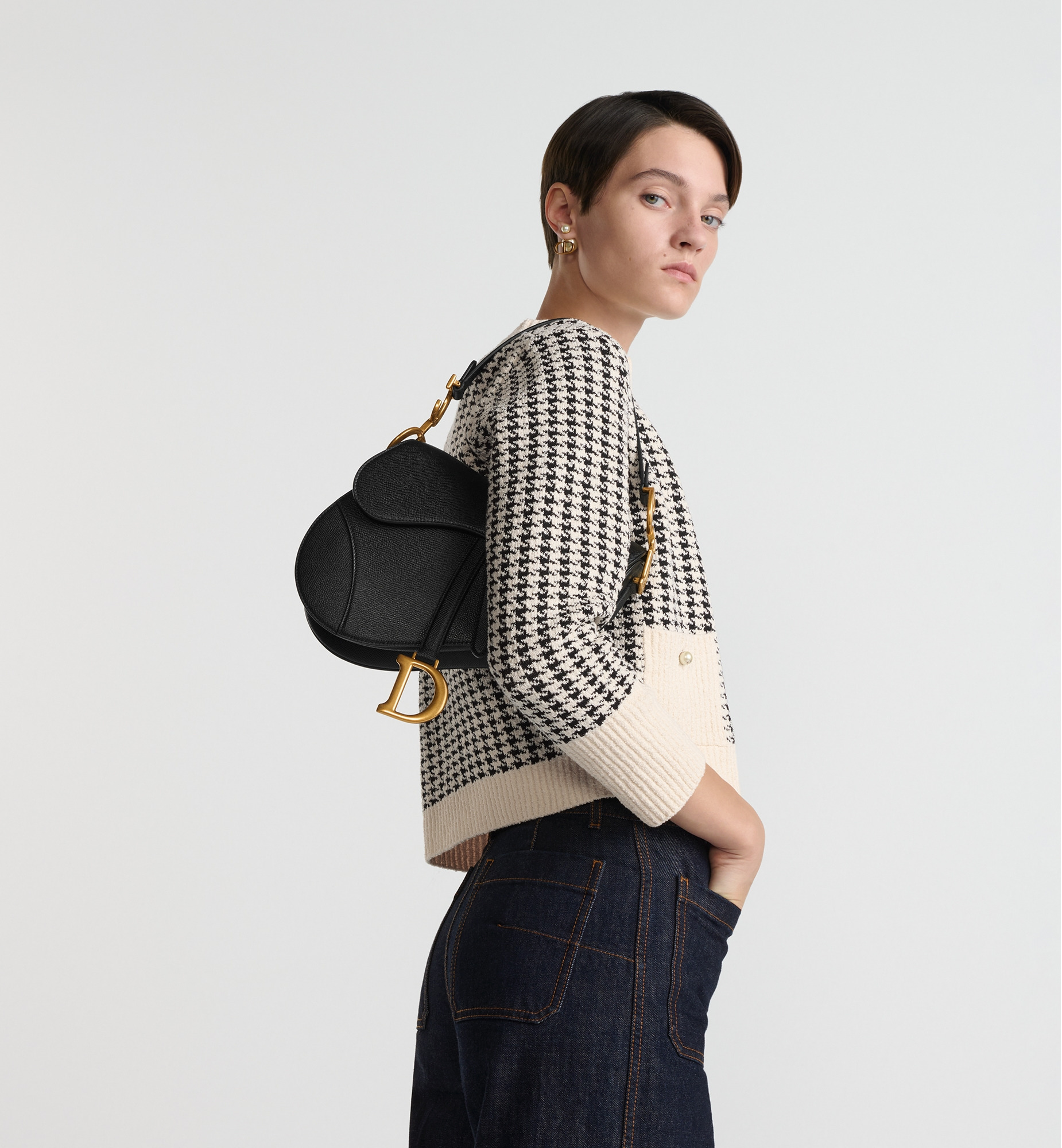 Saddle Bag with Strap - 2