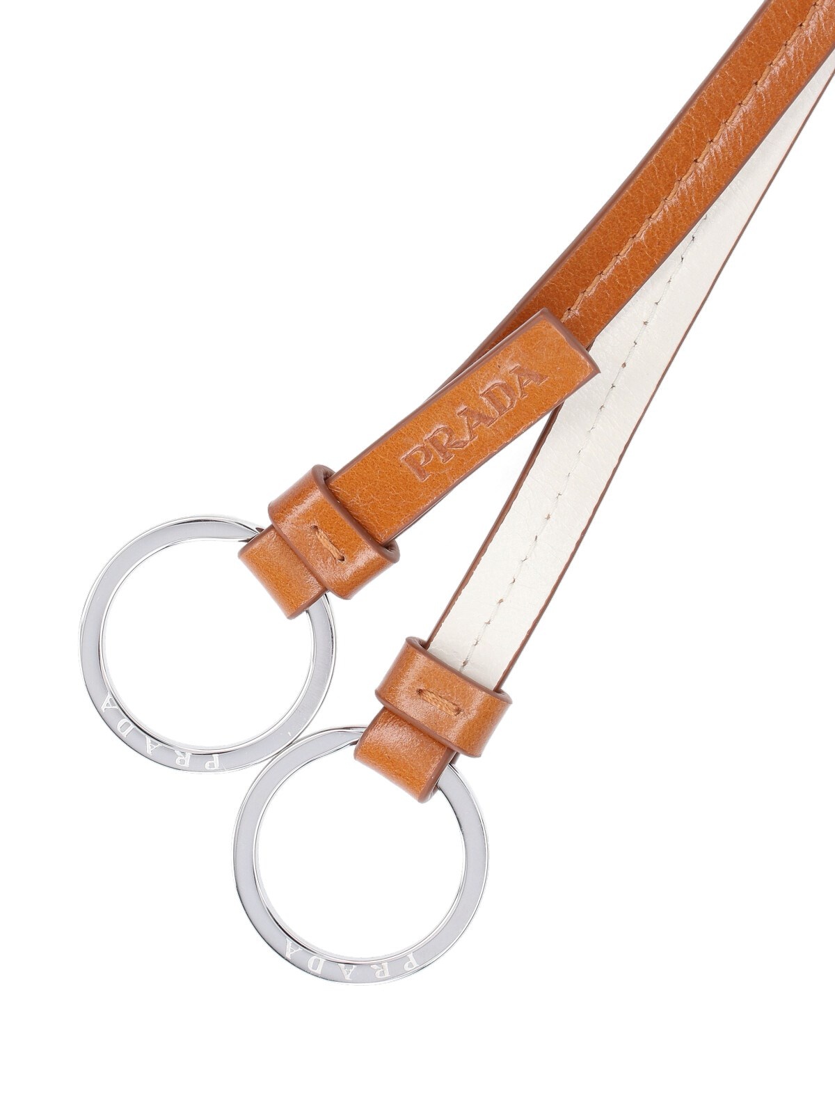 LEATHER AND ROPE KEYRING - 3
