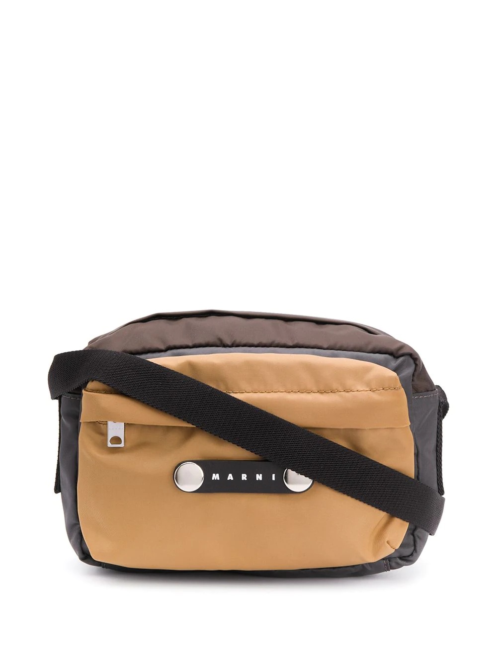 logo messenger bag - 1