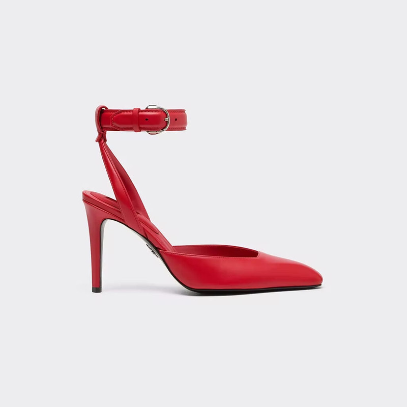 Leather Heeled Sandal 7
