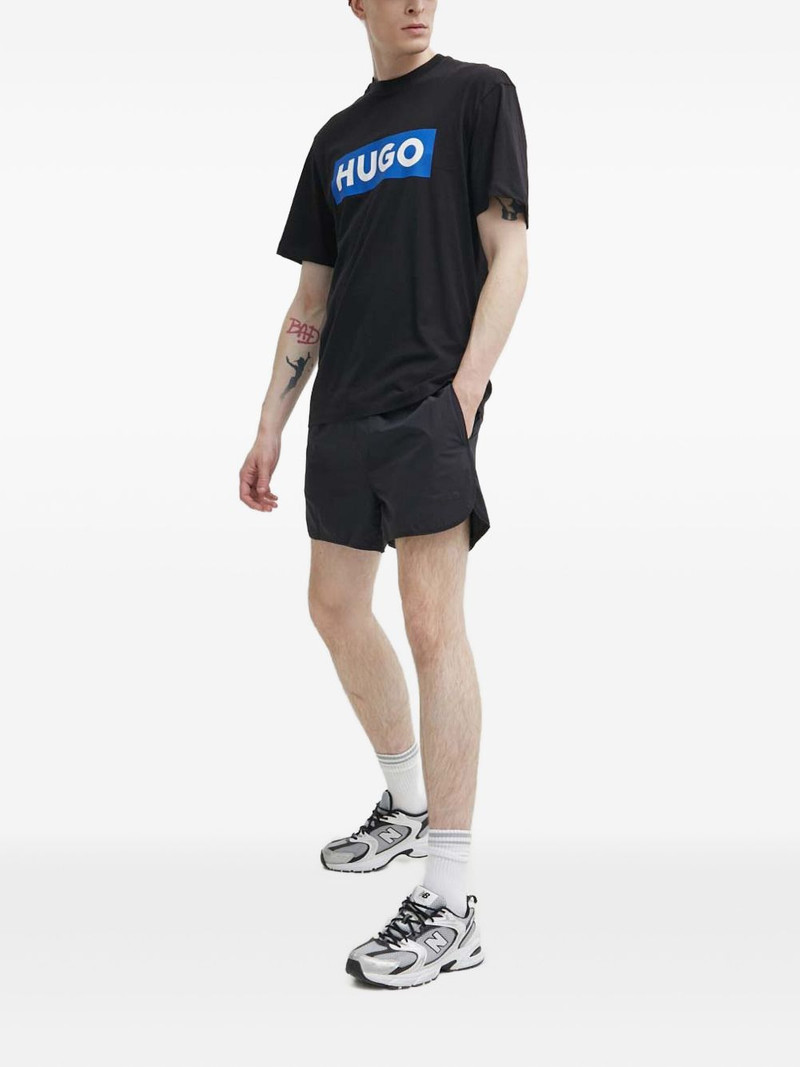 HUGO logo shorts outlook