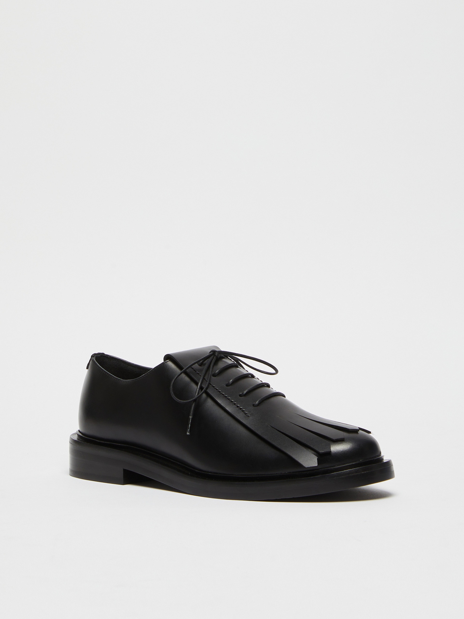 ENGLISHSHOESF Leather lace-ups with fringe - 2